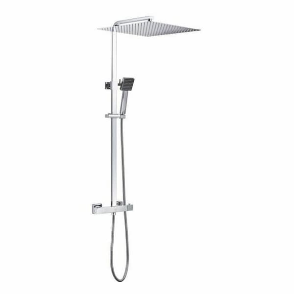 Duschpelare Oceanic Rostfritt stål ABS 40 x 40 cm