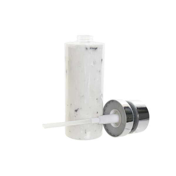Sæbeskål DKD Home Decor Hvid polystyren ABS Moderne 6,5 x 6,5 x 21,5 cm Køkken