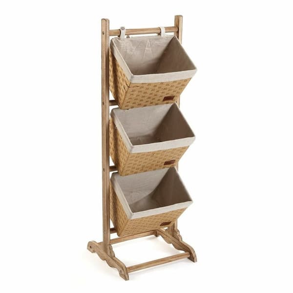 Multifunktionel kommode Versa Brun 35 x 102 x 35 cm