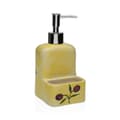 Miniatyrbilde 1 av 2: Såpedispenser Versa Keramikk ABS Dolomite Oliven 9 x 18,5 x 8 cm