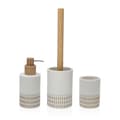 Miniatyrbillede 2 af 2: Toiletbørste Versa Astrid Hvid Harpiks