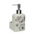 Miniatyrbillede 2 af 2: Sæbedispenser Versa Keramik ABS Dolomite Cvetlice 9 x 18,5 x 8 cm