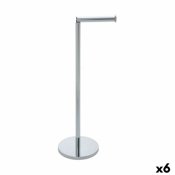 Toalettrullehållare Confortime Silvrig Stål 42 x 15 cm (6 antal)