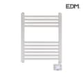 Miniatyrbillede 2 af 2: Elektrisk Håndklædestativ til Væggen EDM 07168 400 W 50 x 70 x 5,3 cm