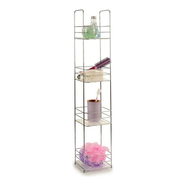 Badrumshyllor Berilo W4870 Transparent Silvrig