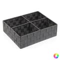 Miniatyrbillede 1 af 4: Kasse med rum Tekstil (27 x 10 x 32 cm) - Hvid