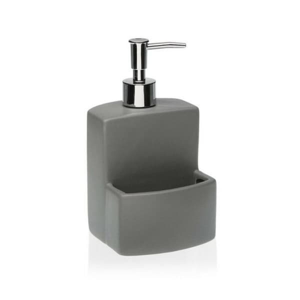Sæbedispenser Keramik (10 x 19 x 10 cm) - Hvid