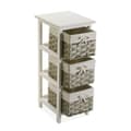 Miniatyrbillede 2 af 2: Multifunktionel kommode Versa Pompei 29 x 62 x 25 cm Hvid