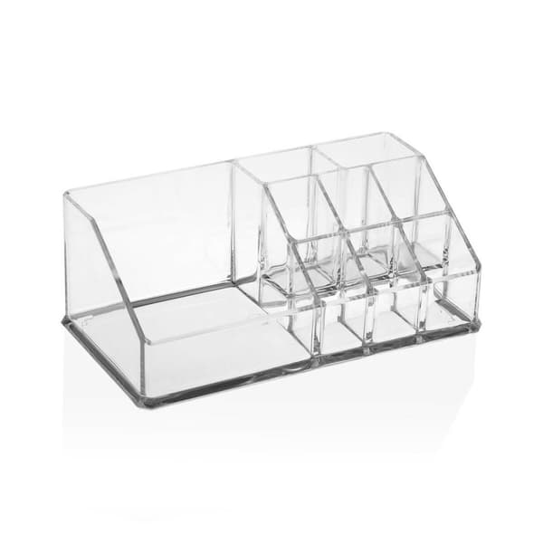 Meikkien järjestelijä Versa 9,4 x 6,6 x 17,3 cm polystyreeni Kylpy & suihku