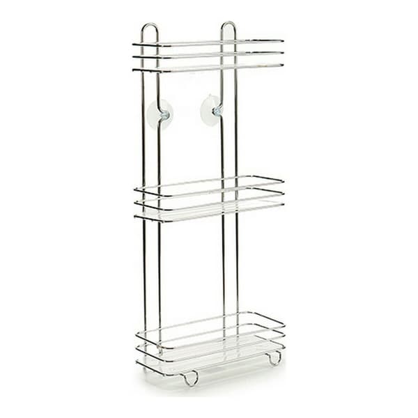 Badrumshyllor Berilo Transparent Silvrig