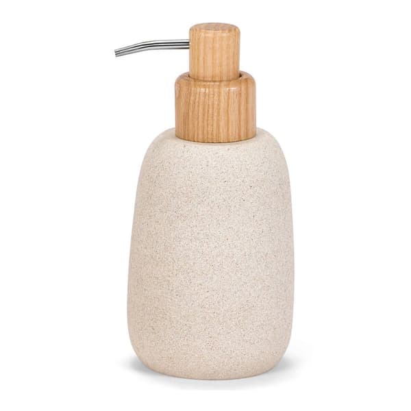 Tvåldispenser Andrea House 280 ml Aske Sandsten (Ø 8 x 17 cm)