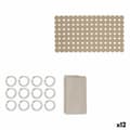 Miniatyrbild 1 av 3: Badkit Berilo CN-B6032A-BEIGE Beige PVC Polyetylen EVA (12 antal)