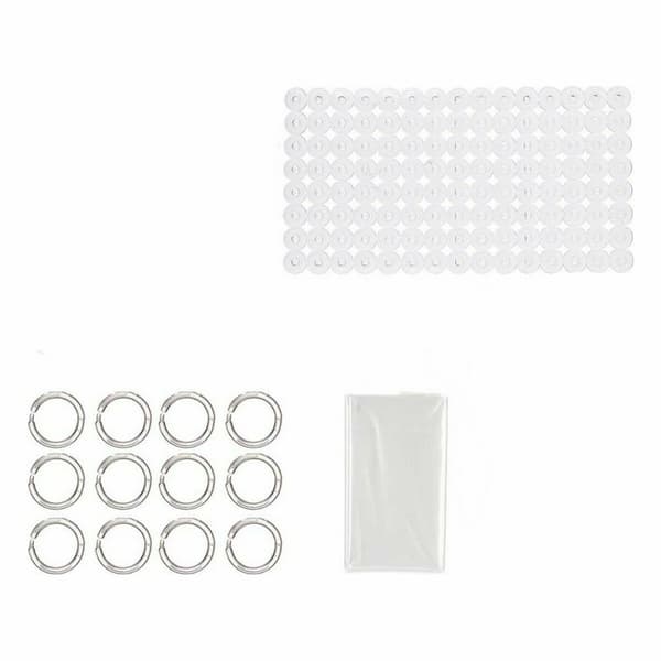 Badkit Berilo CN-B6032A-TRANSP Transparent PVC Polyetylen EVA (12 antal)