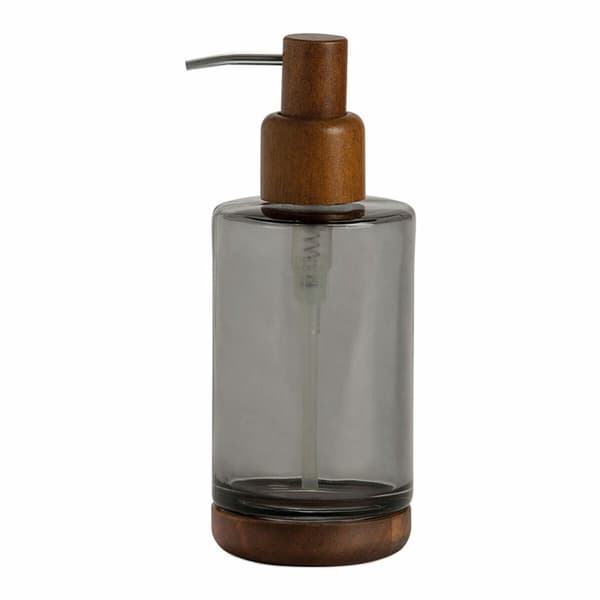 Tvåldispenser Andrea House ba73074 Grå Glas