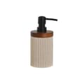 Miniatyrbild 1 av 3: Tvåldispenser Home ESPRIT Brun Svart Beige Harts Akaciaträ 10 x 8 x 17,5 cm