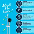 Miniatyrbild 4 av 4: Duschpelare Grohe Vitalio Start 110 Plast