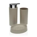 Miniatyrbillede 1 af 4: Conjunto de Banho Versa Beige polypropylen (6,5 x 16 x 6,5 cm)