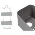 Miniatyrbillede 3 af 4: Badeværelse reol Berilo W7072 - 383 Grå Metal Plastik 28 x 60 x 14 cm (6 enheder)