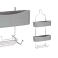 Miniatyrbillede 4 af 4: Badeværelse reol Berilo W7072 - 383 Grå Metal Plastik 28 x 60 x 14 cm (6 enheder)