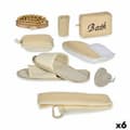 Miniatyrbillede 1 af 3: Conjunto de Banho Berilo AR1910122 Brun Kurv (6 enheder)