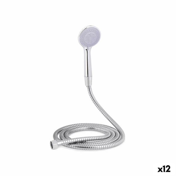 Et brusehoved med slange til fordeling af vandet Berilo 170 Metal 2 m (12 enheder)