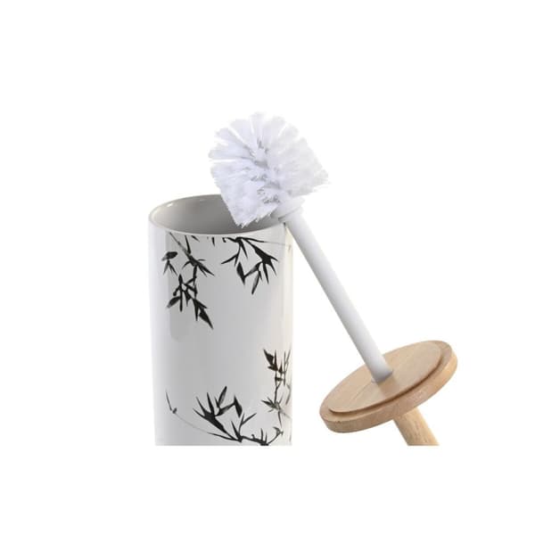 Vessaharja DKD Home Decor 10 x 10 x 38,5 cm Musta Metalli Valkoinen Kivitavara