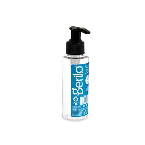 Saippua-annostelija Berilo SE1541-DOSIFICADOR Musta Läpinäkyvä Muovinen 100 ml (24 osaa)