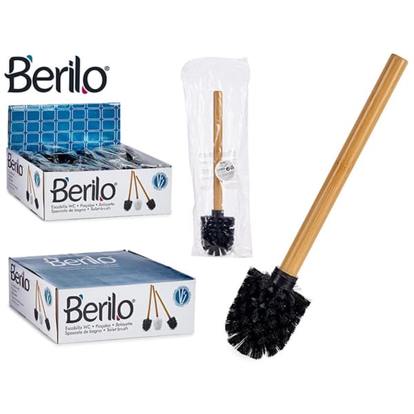 Vessaharja Berilo BAMBOO BLACK Ruskea Musta Bambu 8 x 35,5 x 8 cm (24 osaa)