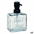 Pikkukuva 1 / 2: Saippua-annostelija Pure Soap 250 ml Kristalli Musta Muovinen (12 osaa)