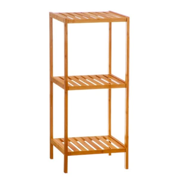 Kylpyhuonehyllyt Caison Bambu 3 Hyllyt 34 x 33 x 79 cm