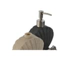 Miniatyrbillede 3 af 3: Sæbedispenser Home ESPRIT Grå Flødefarvet Harpiks Polyetylen 12 X 6 X 16,5 cm (2 enheder)