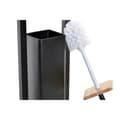 Miniatyrbillede 2 af 3: Toiletpapirholder med toiletbørsteholder DKD Home Decor Hvid Grå 20 x 20 x 80 cm (2 enheder)