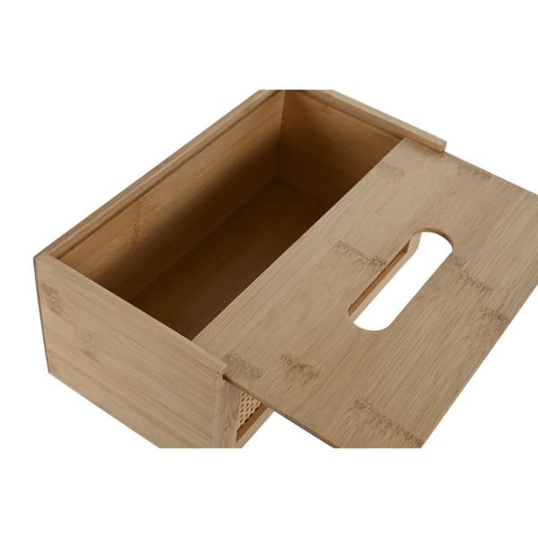 Ask för näsdukar eller scarfar Home ESPRIT Bambu Rattan 25 x 13 x 10 cm
