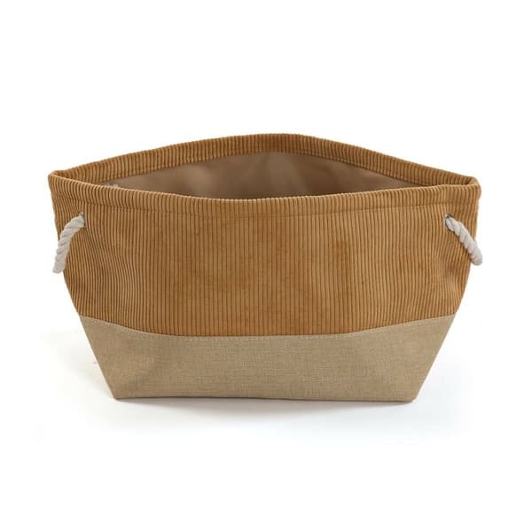 Multifunksjonell kurv Versa Corduroy 29 x 27 x 39 cm