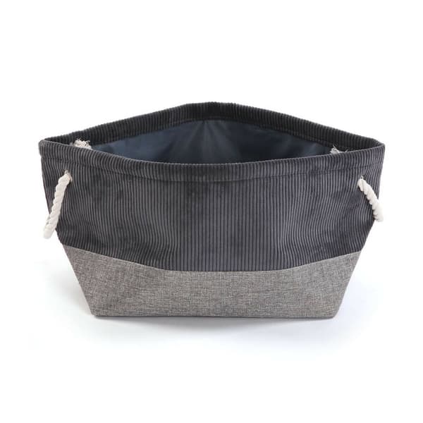 Multifunksjonell kurv Versa Corduroy 29 x 27 x 39 cm