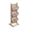 Miniatyrbilde 1 av 4: Baderomshyller Versa Nadir Brun 35 x 102 x 35 cm
