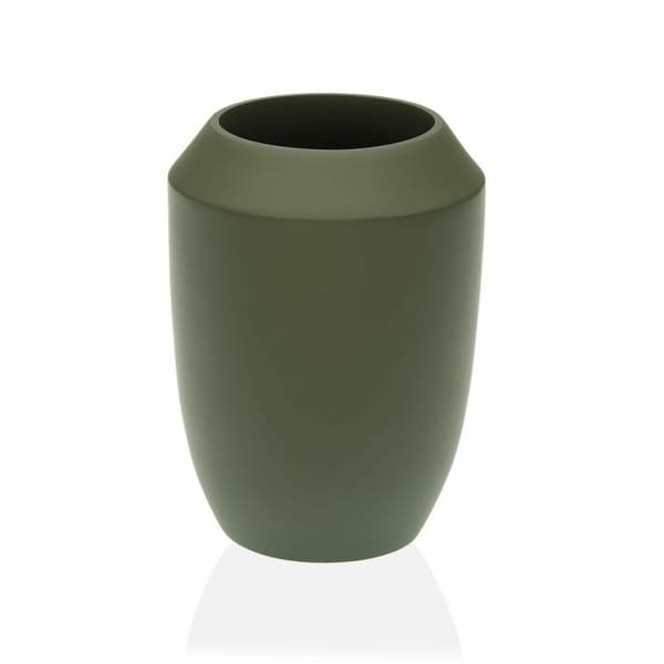 Tandborsthållare Versa Grön Harts (8,1 x 10,6 cm)