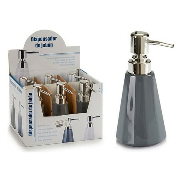 Tvåldispenser Metall Keramik 350 ml - Svart