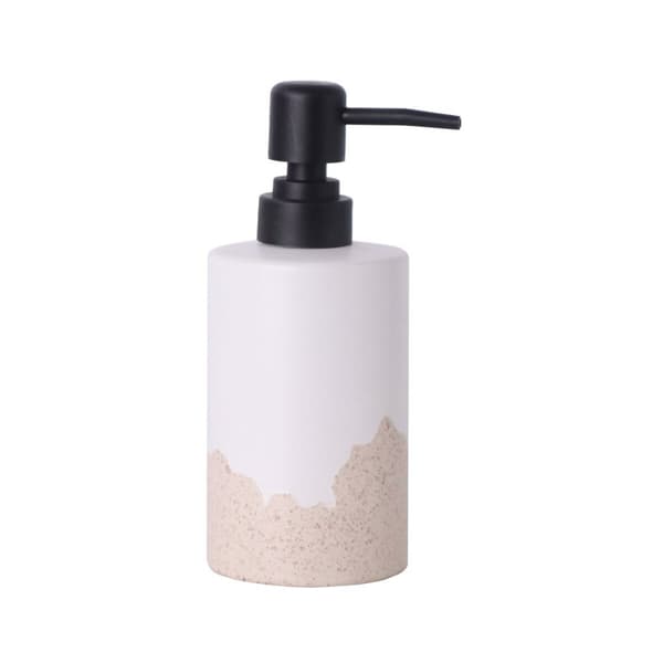 Sæbedispenser Versa Beige Keramik Plastik
