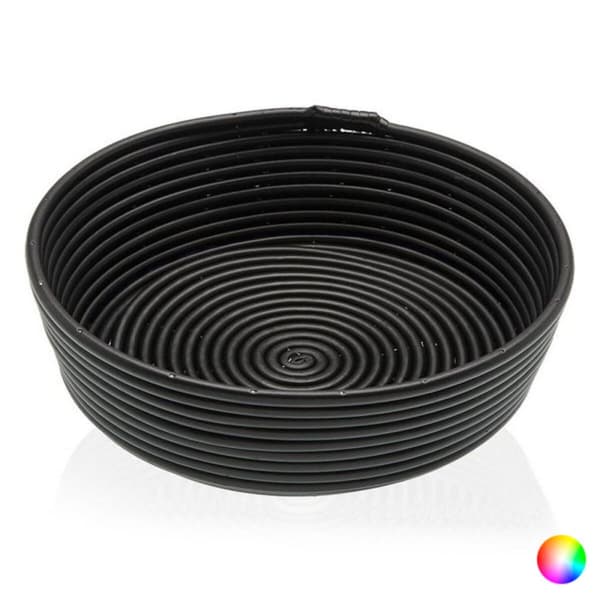 Multifunksjonell kurv Versa 28,5 x 8,5 x 28,5 cm - Sennep