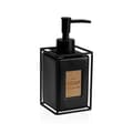 Miniatyrbillede 1 af 2: Sæbedispenser Versa Sort Keramik Plastik 6 x 8 x 16 cm