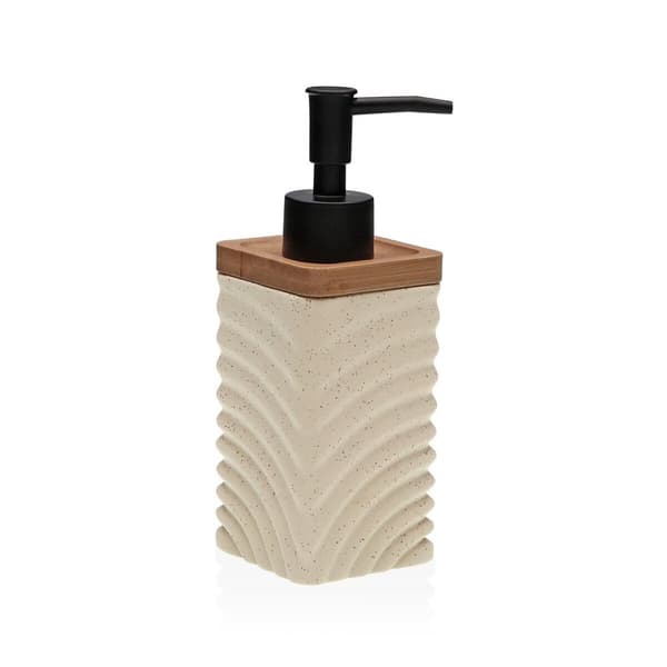 Tvåldispenser Versa Beige Keramik Bambu