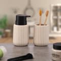 Pikkukuva 2 / 2: Saippua-annostelija Versa Beige Keraminen Bambu