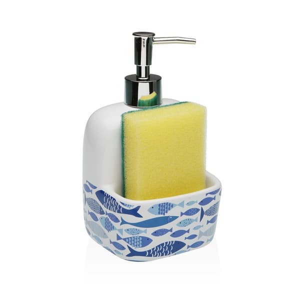 Sæbedispenser Versa AQUA 2 Keramik 9,4 x 17,8 x 10,5 cm