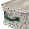 Miniatyrbild 2 av 2: Korg - set Versa Dotty Textil 18 x 14 x 28 cm