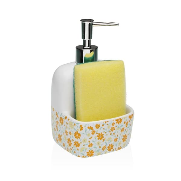 Tvåldispenser Versa CLIVIA Keramik 9,4 x 17,8 x 10,5 cm