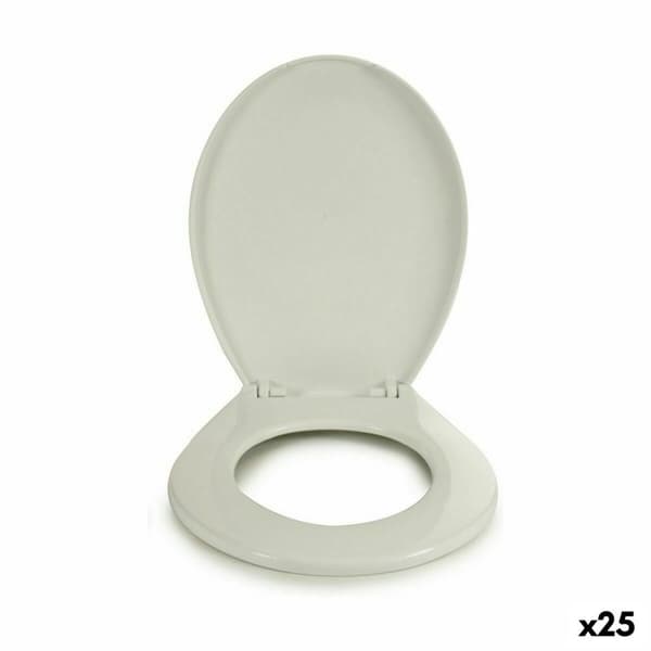 Toiletlåg Berilo 55427 Hvid Plastik 34,5 x 43 x 5 cm (25 enheder)