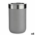Miniatyrbillede 1 af 2: Tandbørsteholder Berilo BP15-002-3 Grå Sølvfarvet Plastik 7,7 x 11,2 x 7,7 cm (6 enheder)