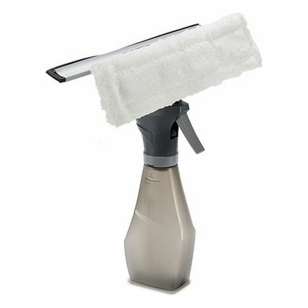 Vinduespudser med Integreret Damper Dobbelt Plastik 26 x 27,5 x 26 cm (12 enheder)
