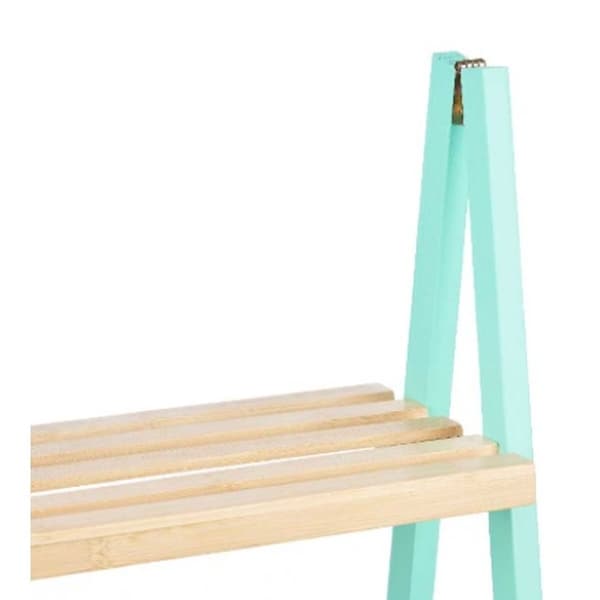 Badeværelse reol Berilo WR5504-3-432 Natur Mint 40,3 x 81,5 x 30 cm